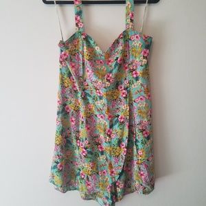 Hawaiian Print Romper